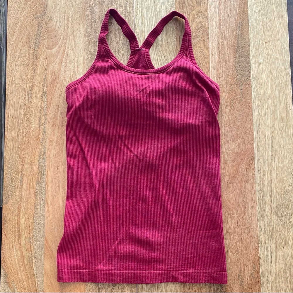 Lululemon Ebb to Street Shelf Bra Tank Top Size 8